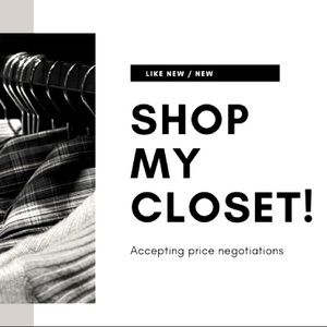 Check out my closet!